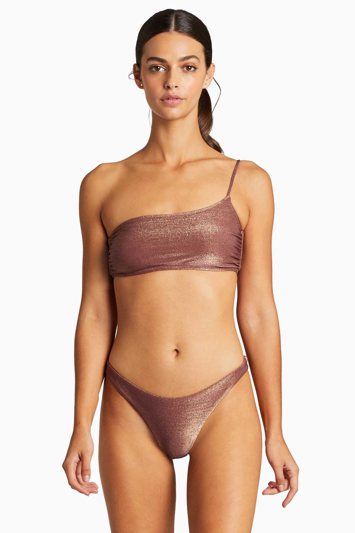 Claire Top | Supernatural Metallic