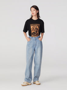 Crew-Neck T-Shirt | Black