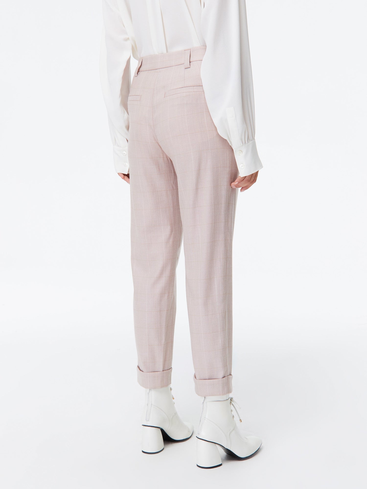 Straight Leg Pants | Pink