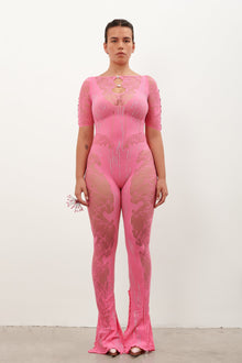 Delphine Jumpsuit | Candy Pink