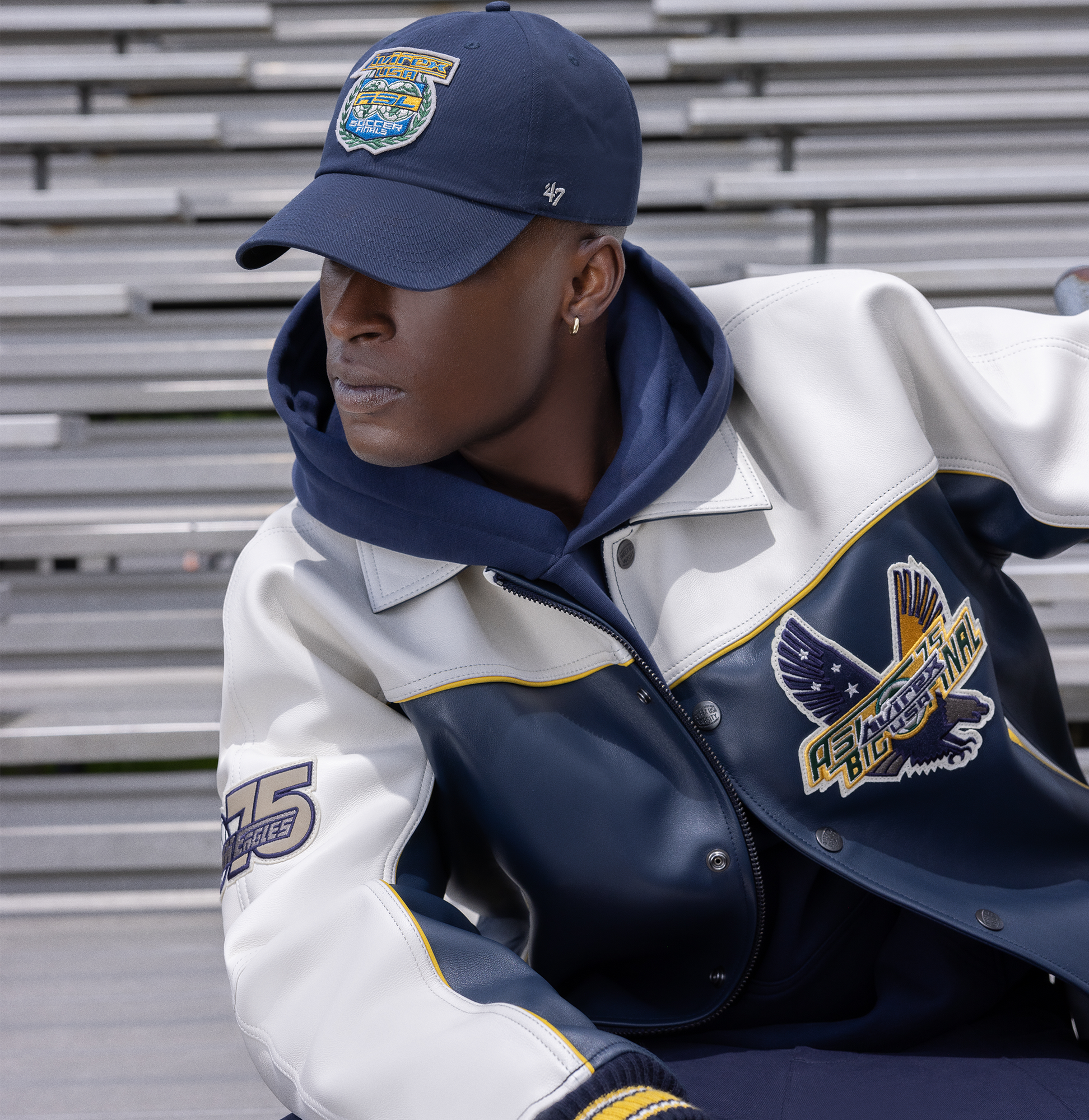 Soccer Jacket | Navy Blue
