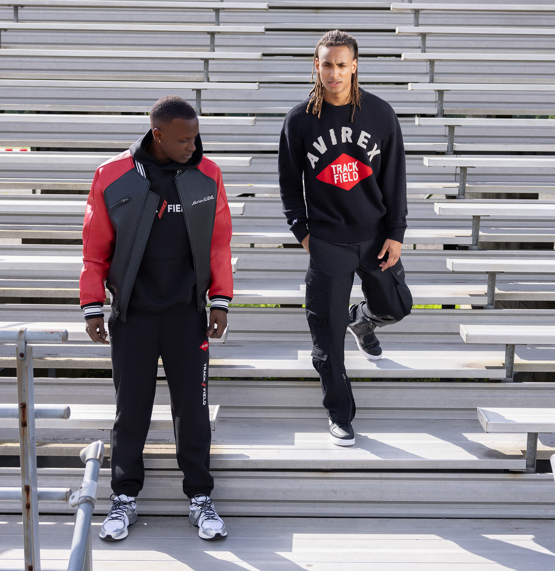 Track & Field Sweater | Black
