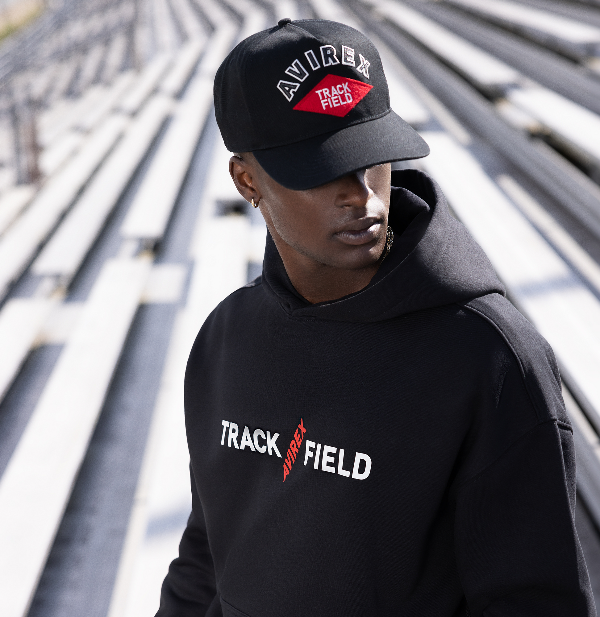 Track & Field Hoodie | Black