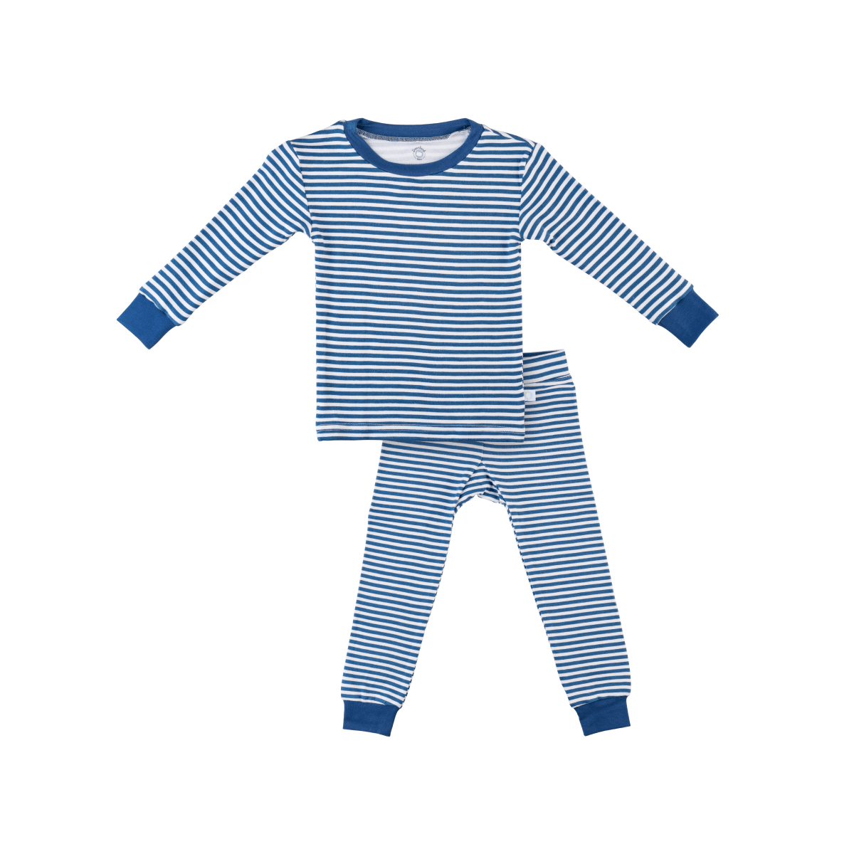 Toddler | /Kids Bamboo Pajamas | Navy Stripe (V2)