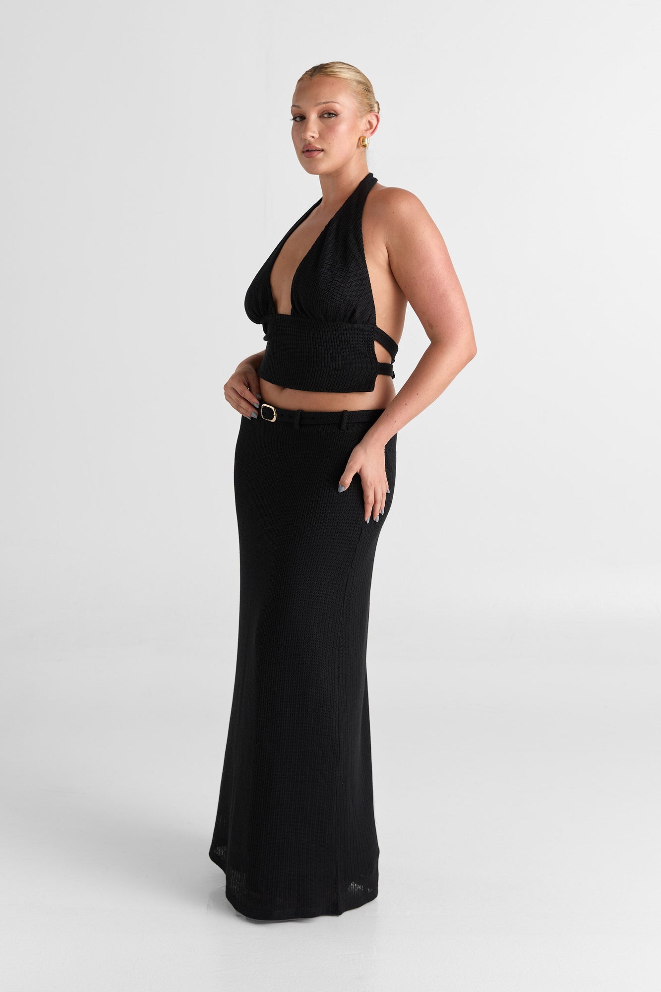 Haven Maxi Skirt | Black
