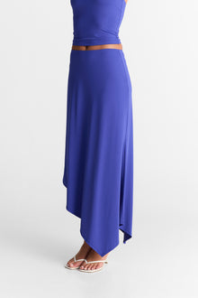 Lyra Maxi Skirt | Cobalt
