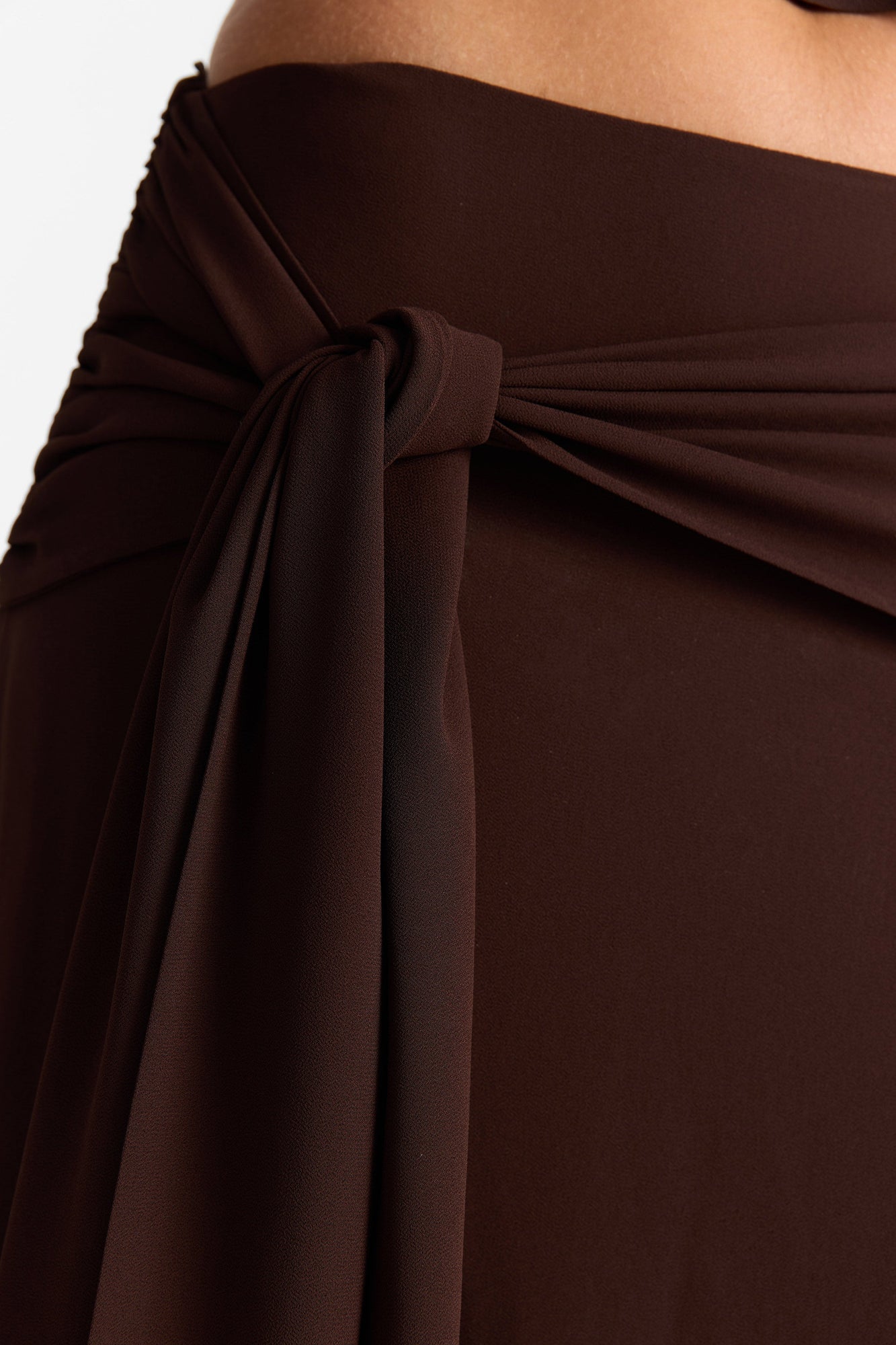 Nova Maxi Skirt | Chocolate