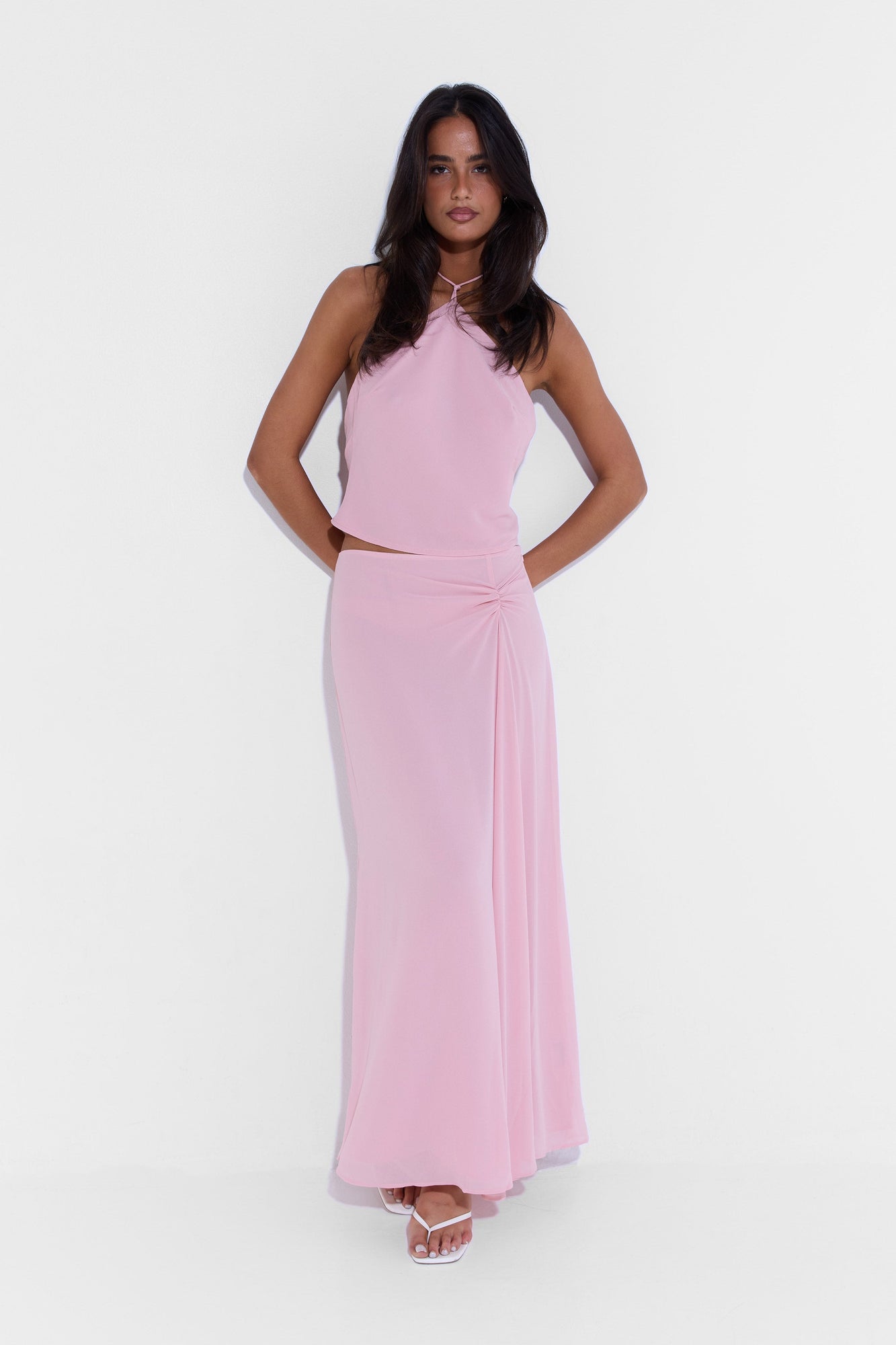 Seraphina Maxi Skirt | Pink