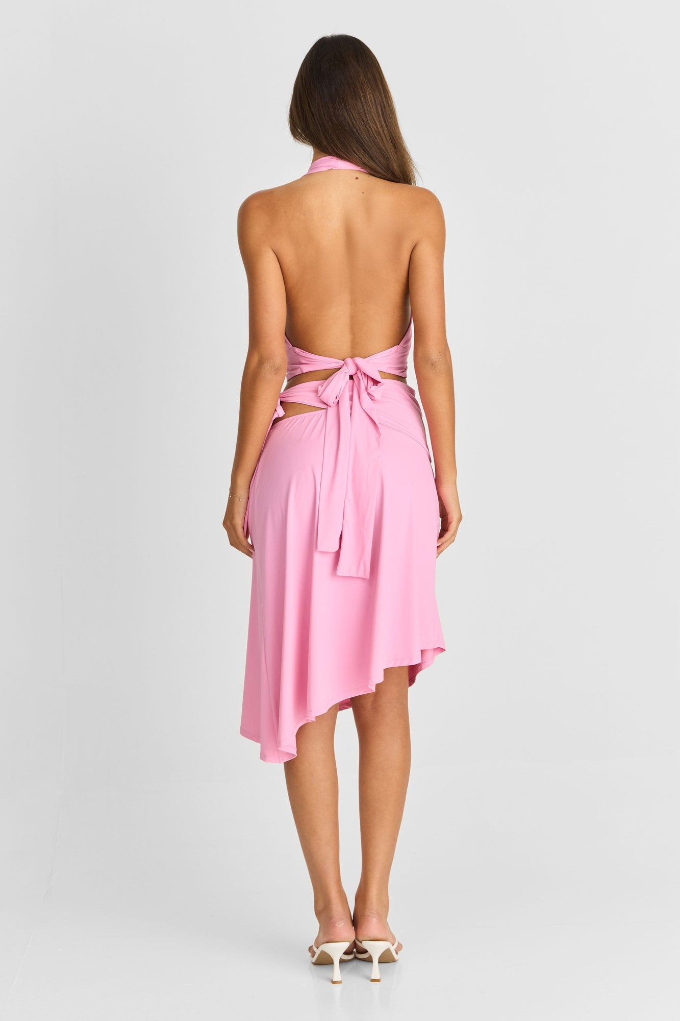 Luna Midi Skirt | Pink