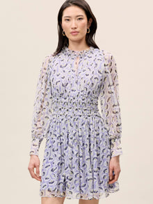 Deco Long Sleeve Dress | Deco Fleur Aster Combo