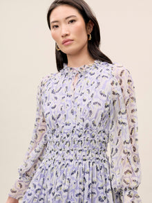 Deco Long Sleeve Dress | Deco Fleur Aster Combo
