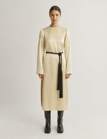 Womens | The Malina Dress | Champagne