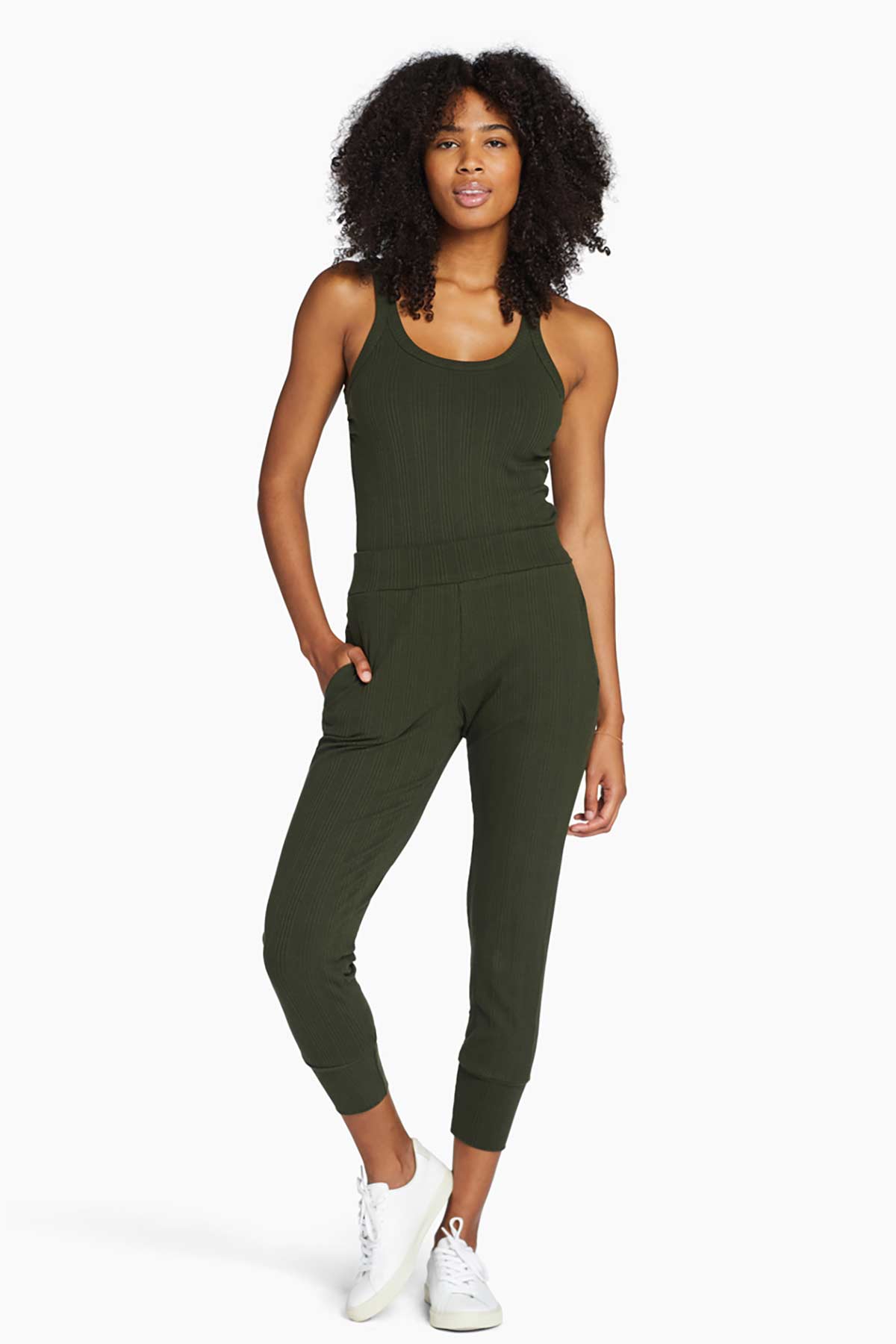 West Pant | Forest Organic Rib