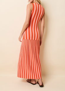 Womens | Petra Dress | Peachykeen/Rust