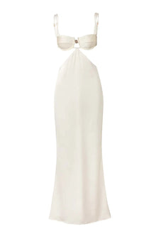 Kalina Maxi Dress | Alabaster Shell