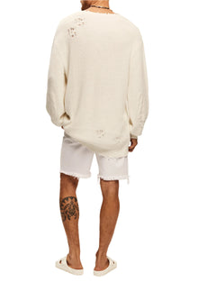 Unisex | Devin Sweater | White
