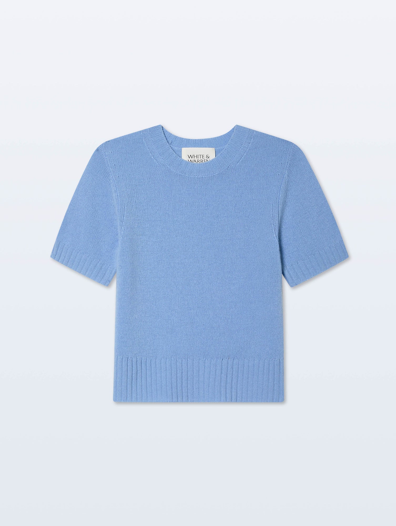 Cashmere Featherweight T-Shirt | Blue Vapor