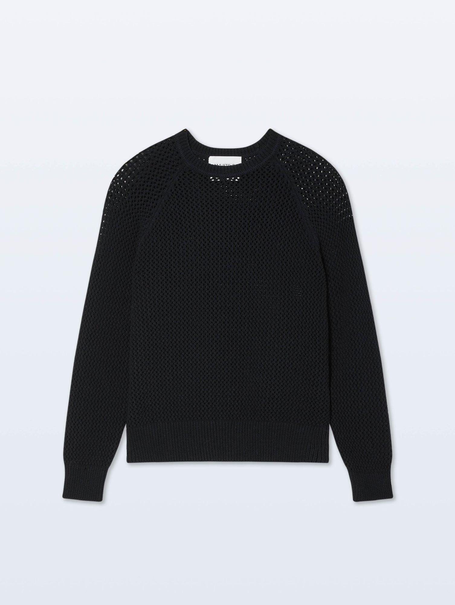 Boucle Mesh Sweatshirt | Midnight