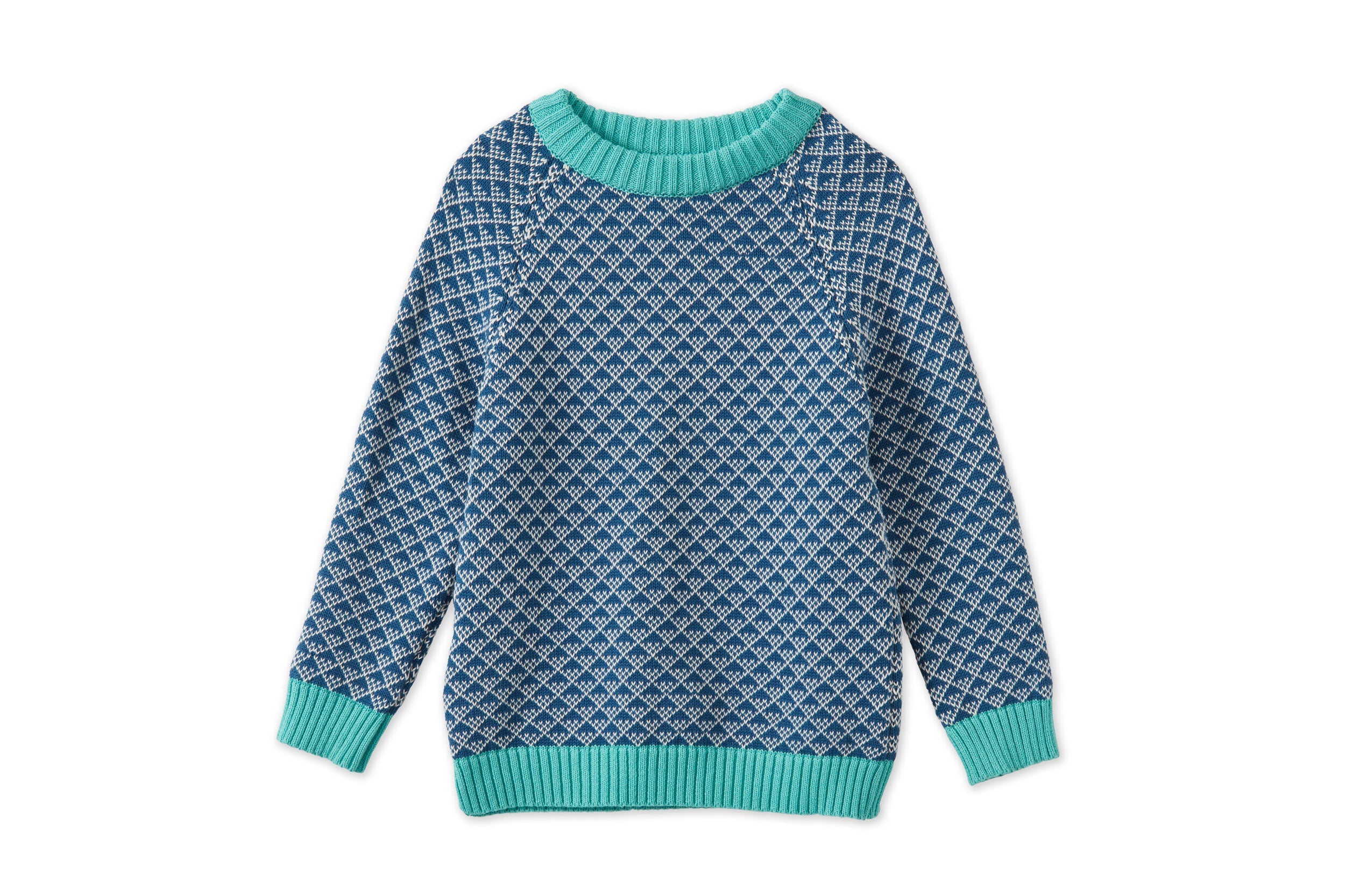 Unisex | Organic Cotton Nordic Knit Pullover | Nordic Pattern