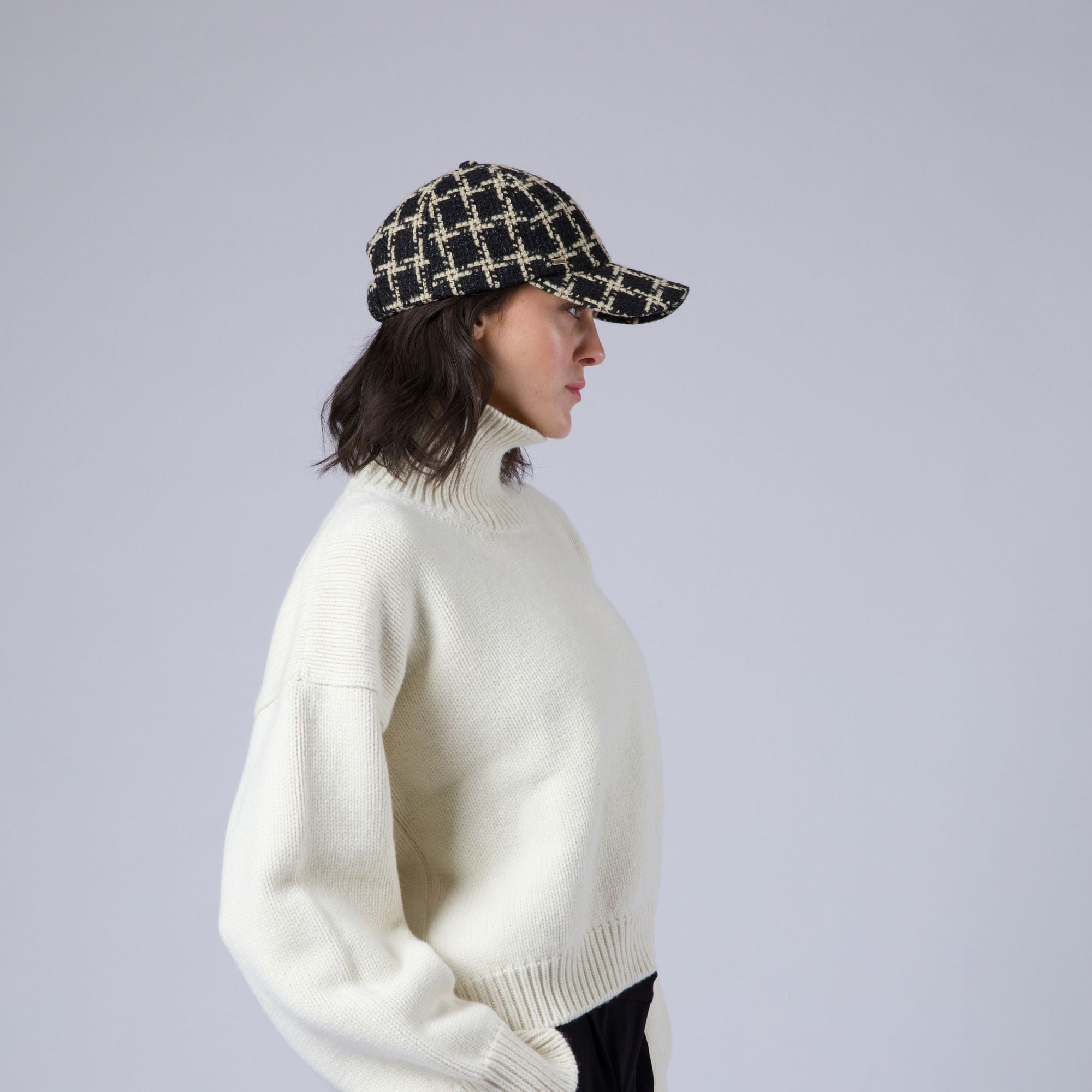 Lo Tweed | Black/Beige