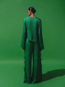 Parma Blouse | Emerald Green
