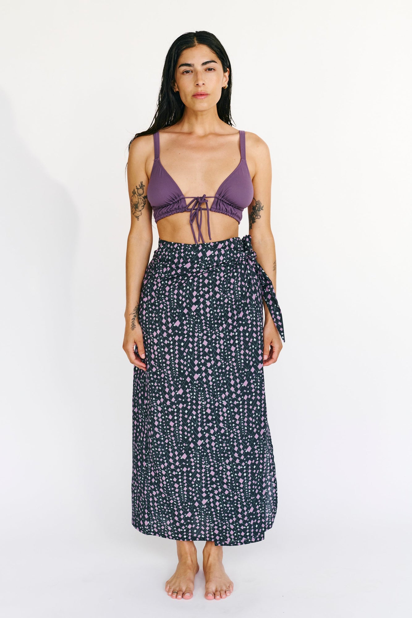 Geo Sarong Skirt