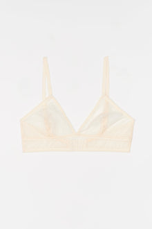 Kaleidoscope Soft Triangle Bra | Cream
