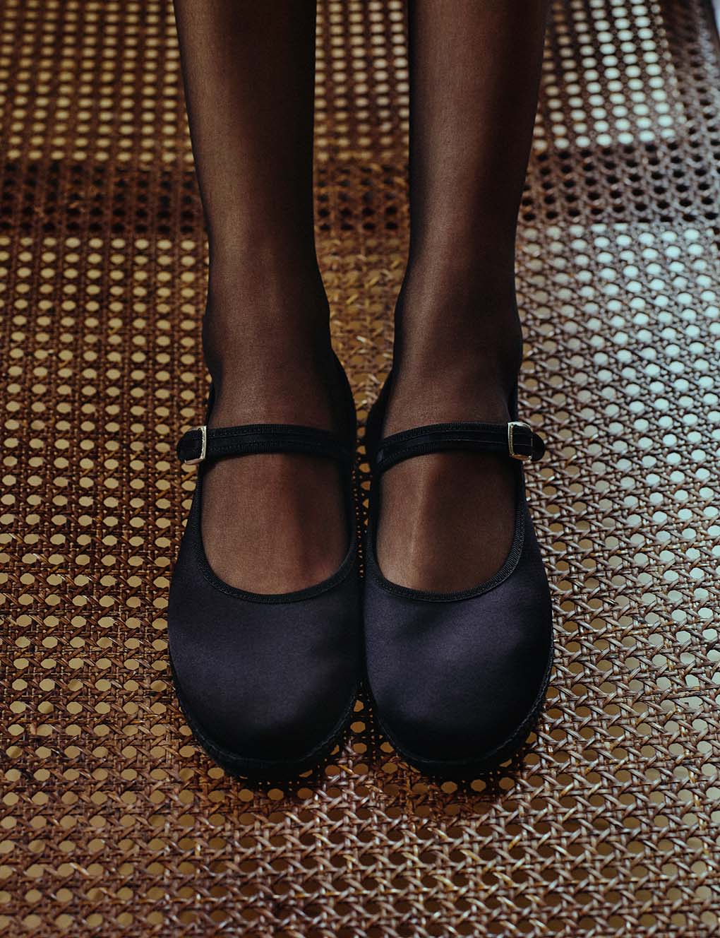 Womens | Drogheria Crivellini For Attersee - The Satin Mary Janes | Black