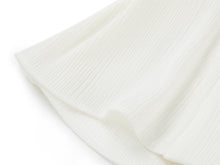 Collarless Short Jacket | White