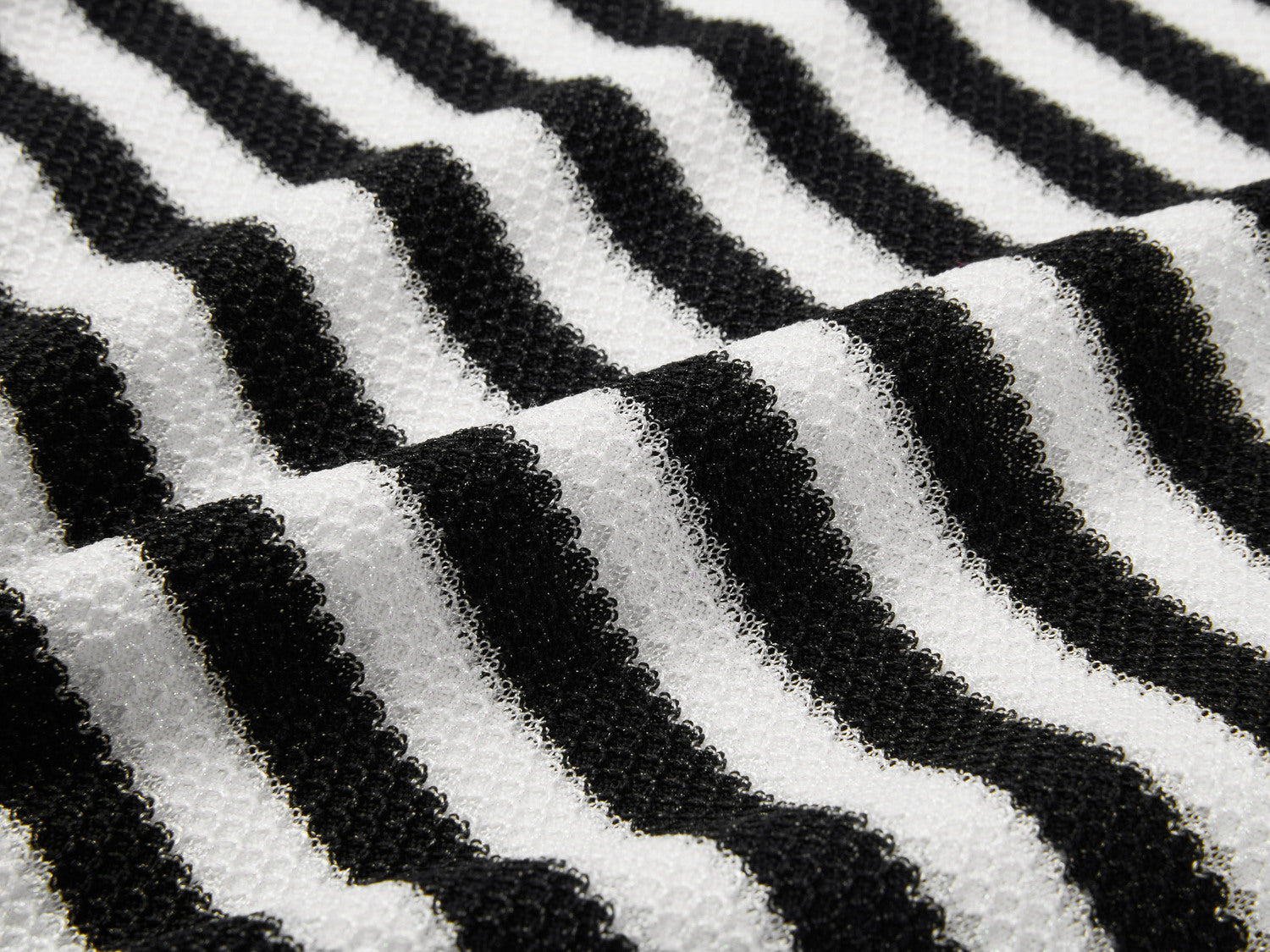 Vintage Striped Knit Sweater | Black