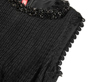 Acetic Acid Pleated Dress | Black