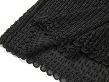 Acetic Acid Pleated Dress | Black