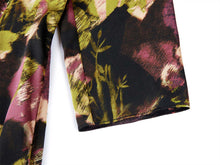 Silk Floral Dress | Black