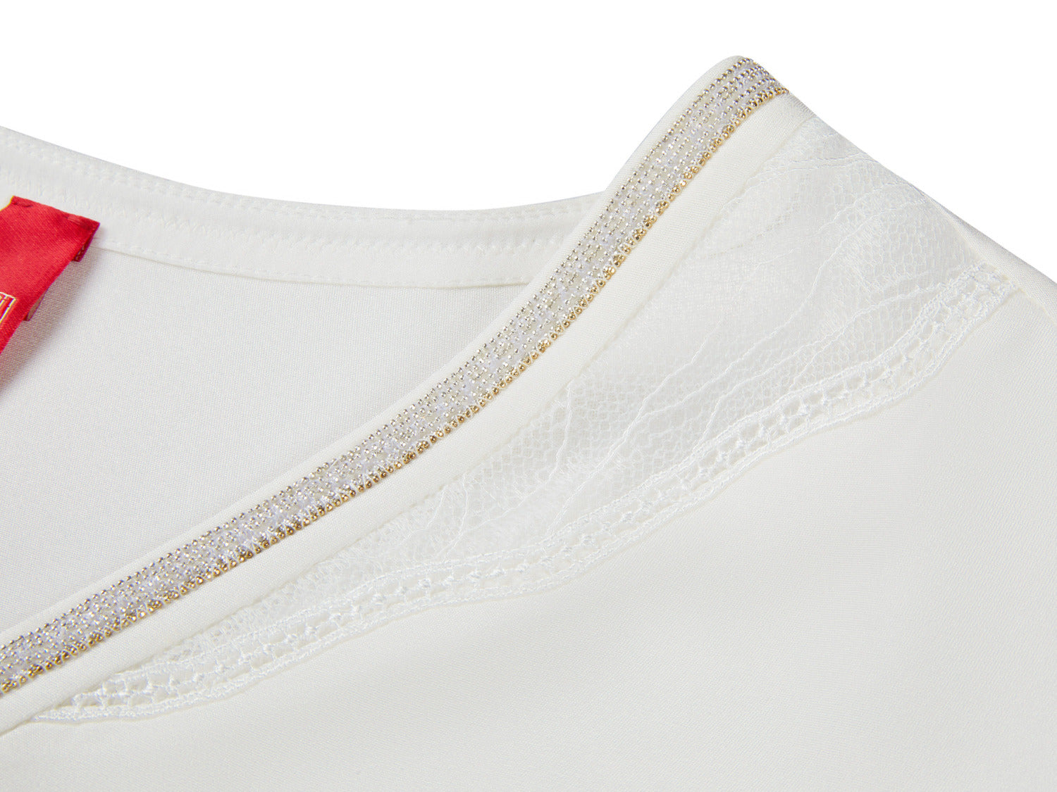 Silk Inner Sleeveless Top | White