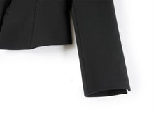 Business Wool Suit Coat | Black