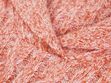 Cable Knit Pullover | Orange