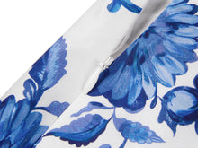 National Style Printed Skirt | Blue