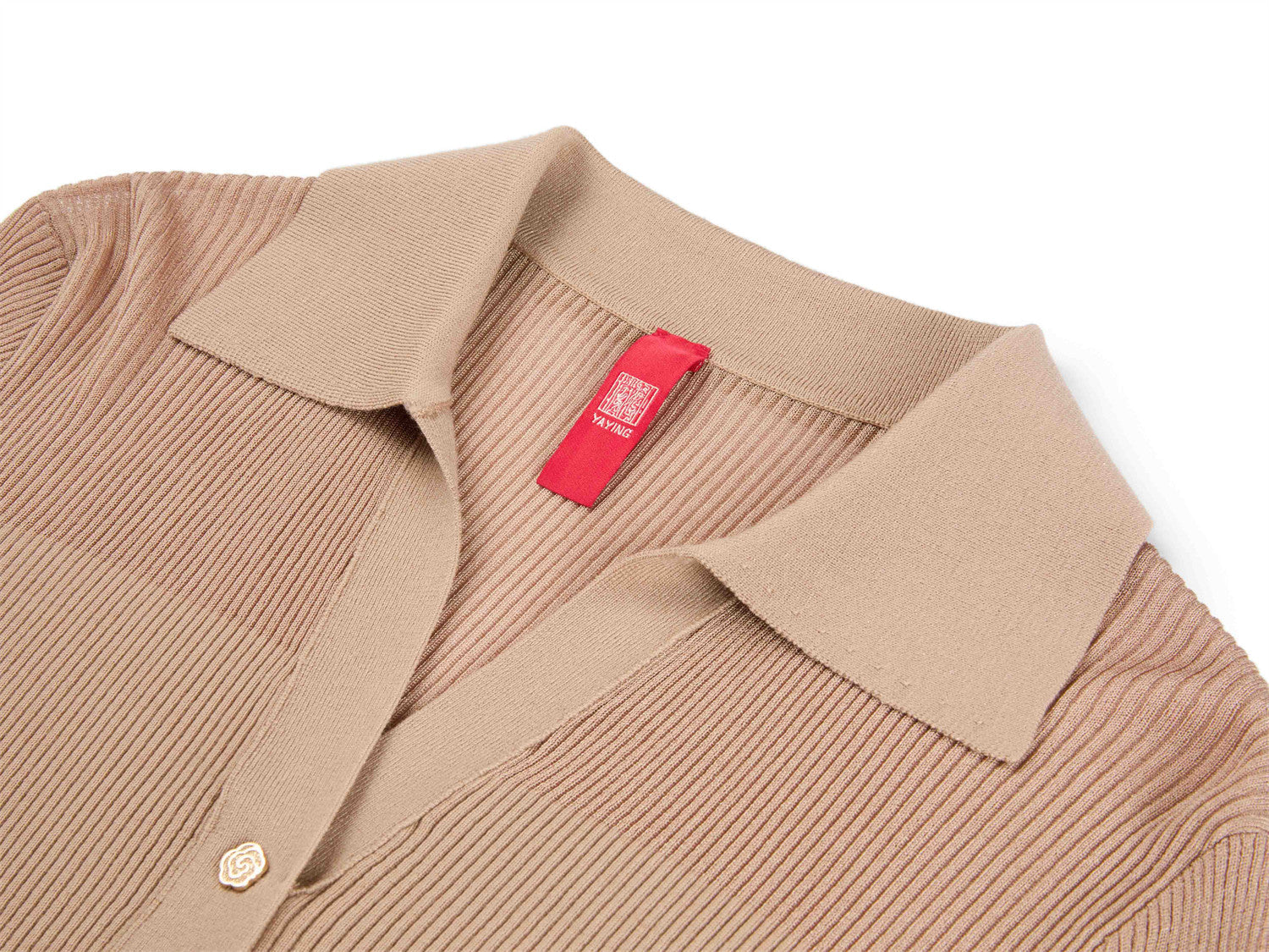 Premium Wool Knit Sweater | Camel