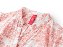 Silk-Cotton Printed Dress | Pink