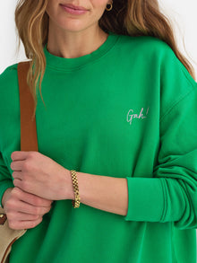 Organic Fleece Sweatshirt | Basil