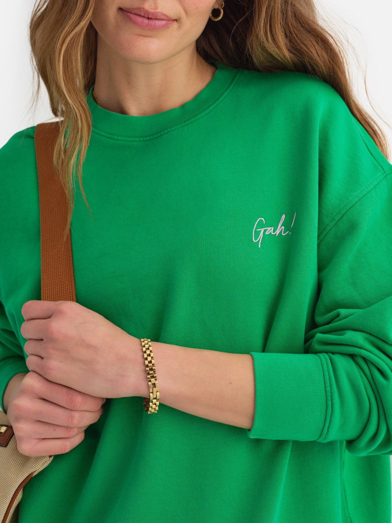 Organic Fleece Sweatshirt | Basil