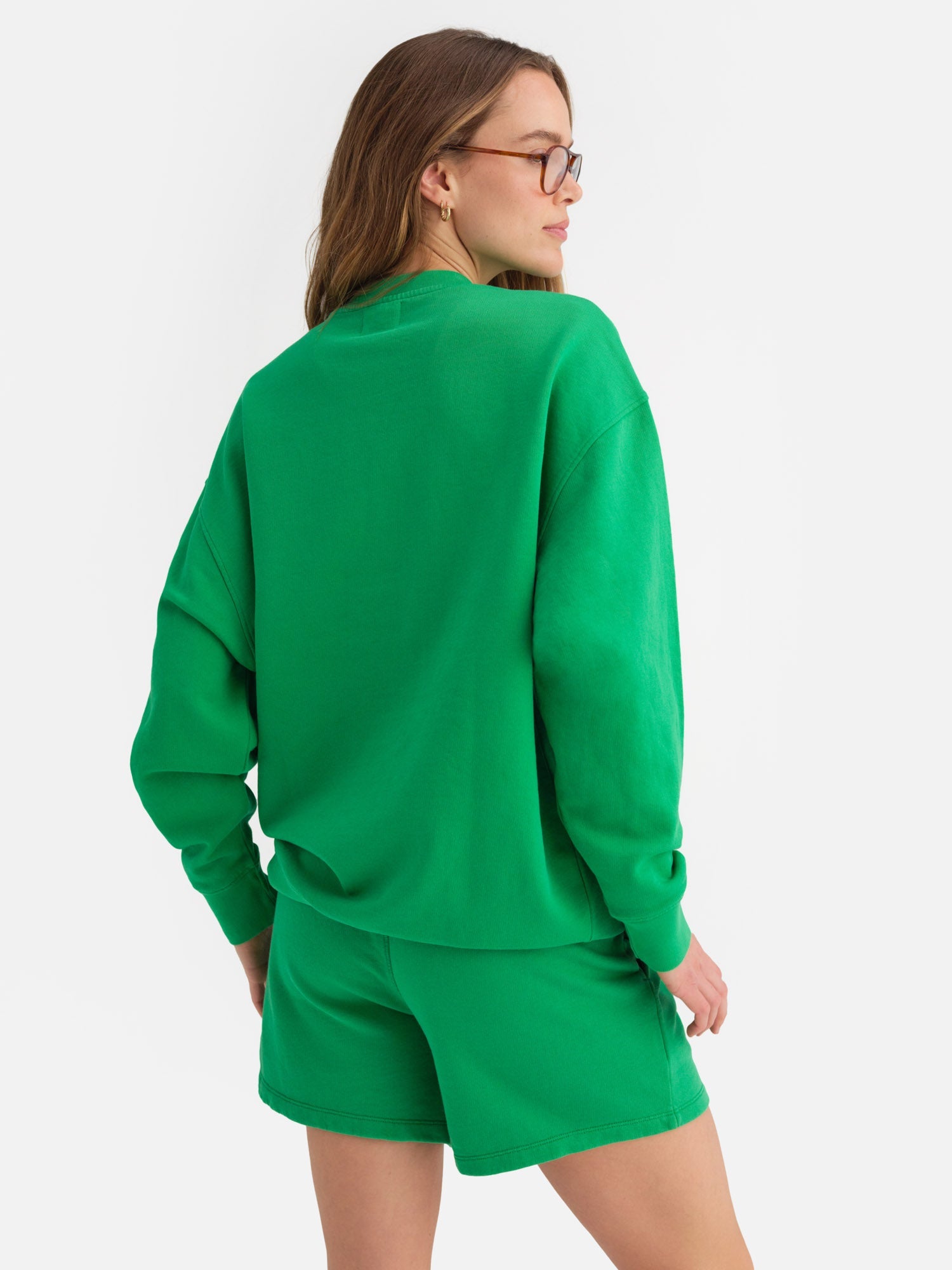 Organic Fleece Sweatshirt | Basil