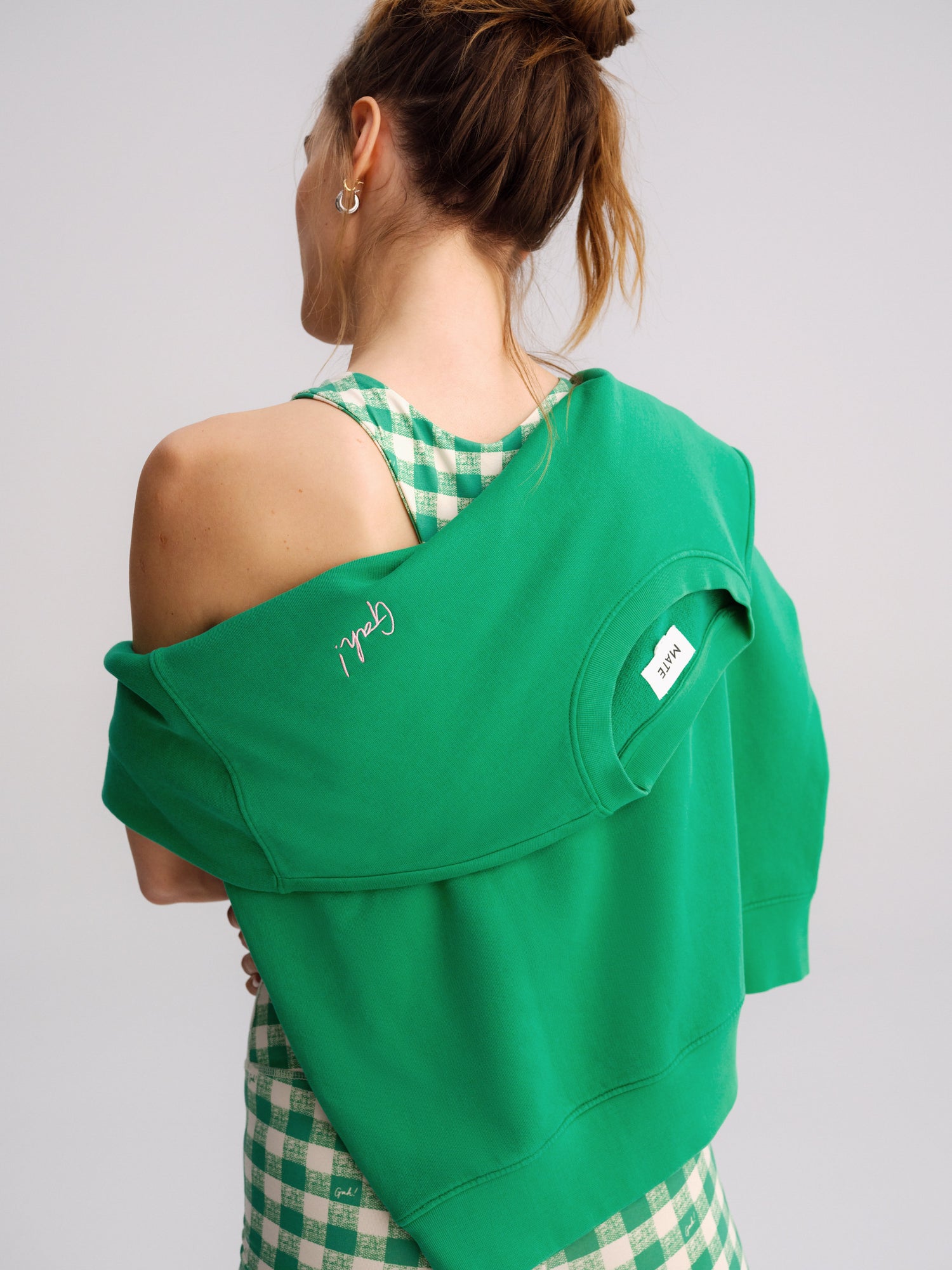 Organic Fleece Sweatshirt | Basil
