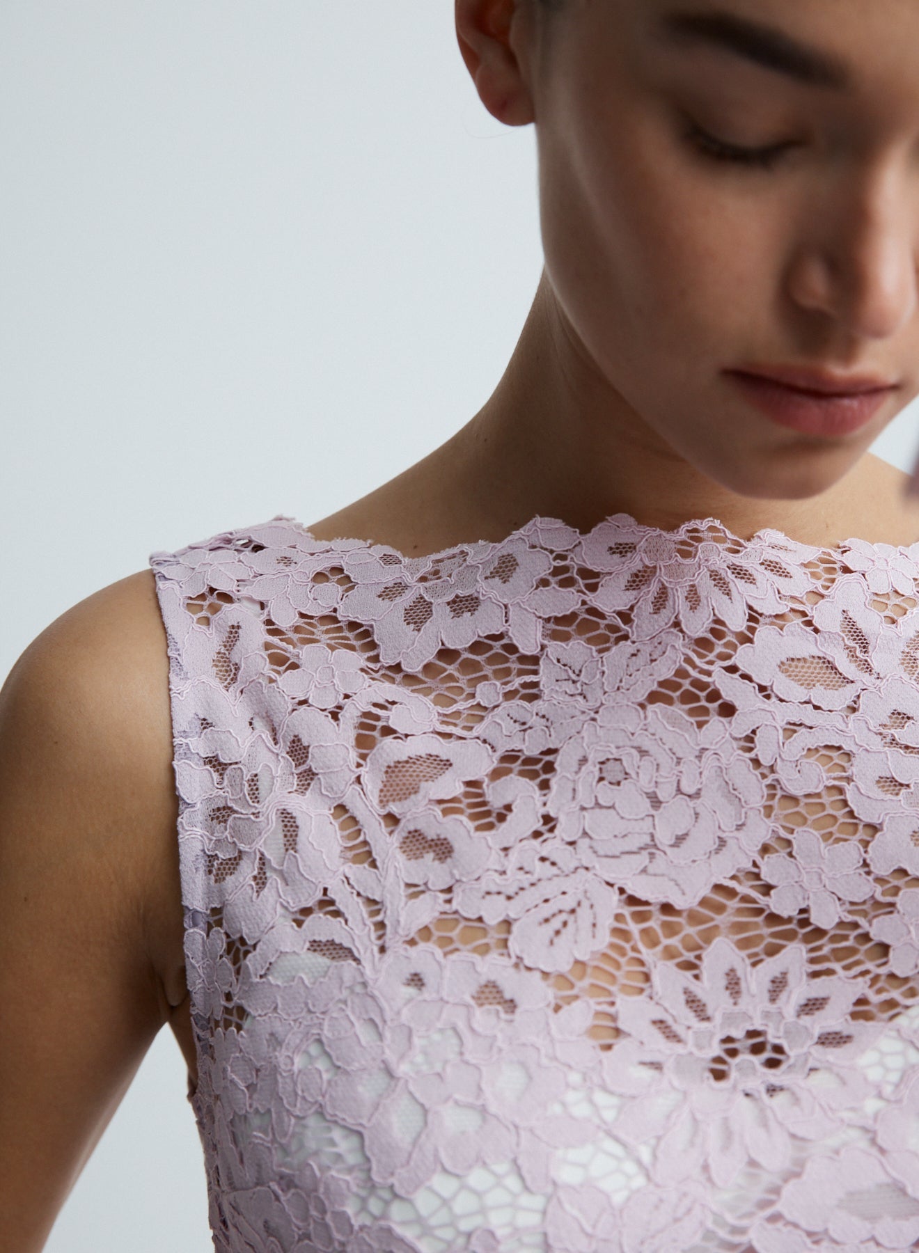 Luella Top | Purple Lace