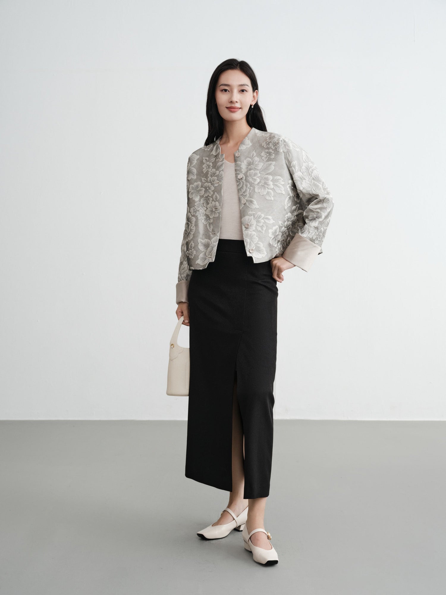 Machine Washable Wool Seamless Base Layer Top | Beige