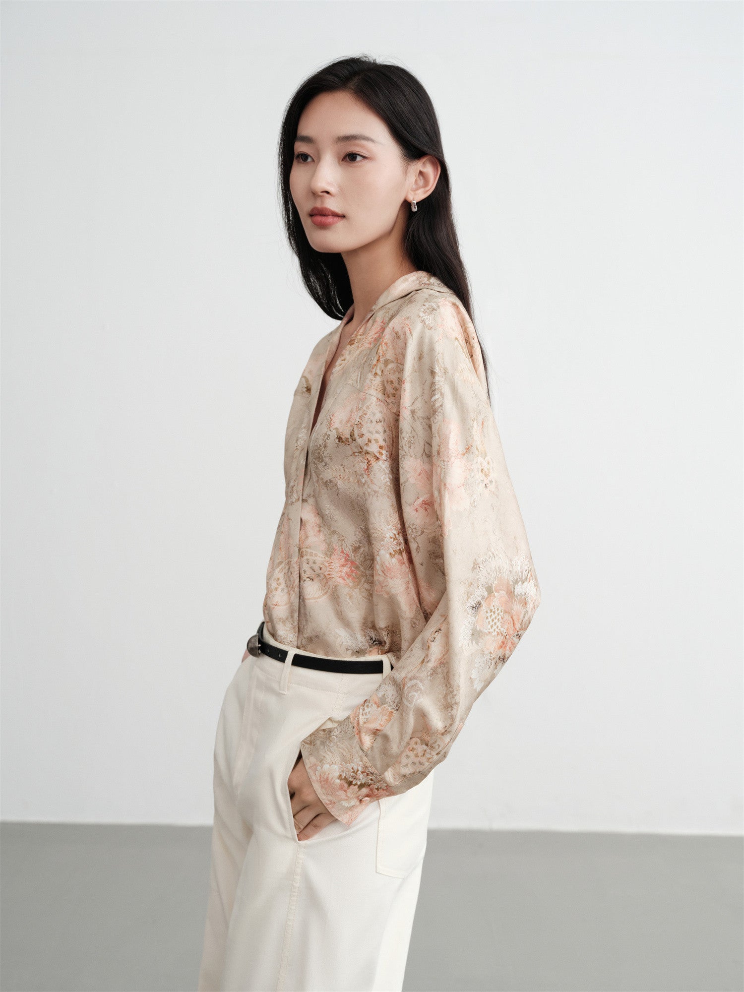Mulberry Silk Jacket | Pink