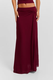 Seraphina Maxi Skirt | Red