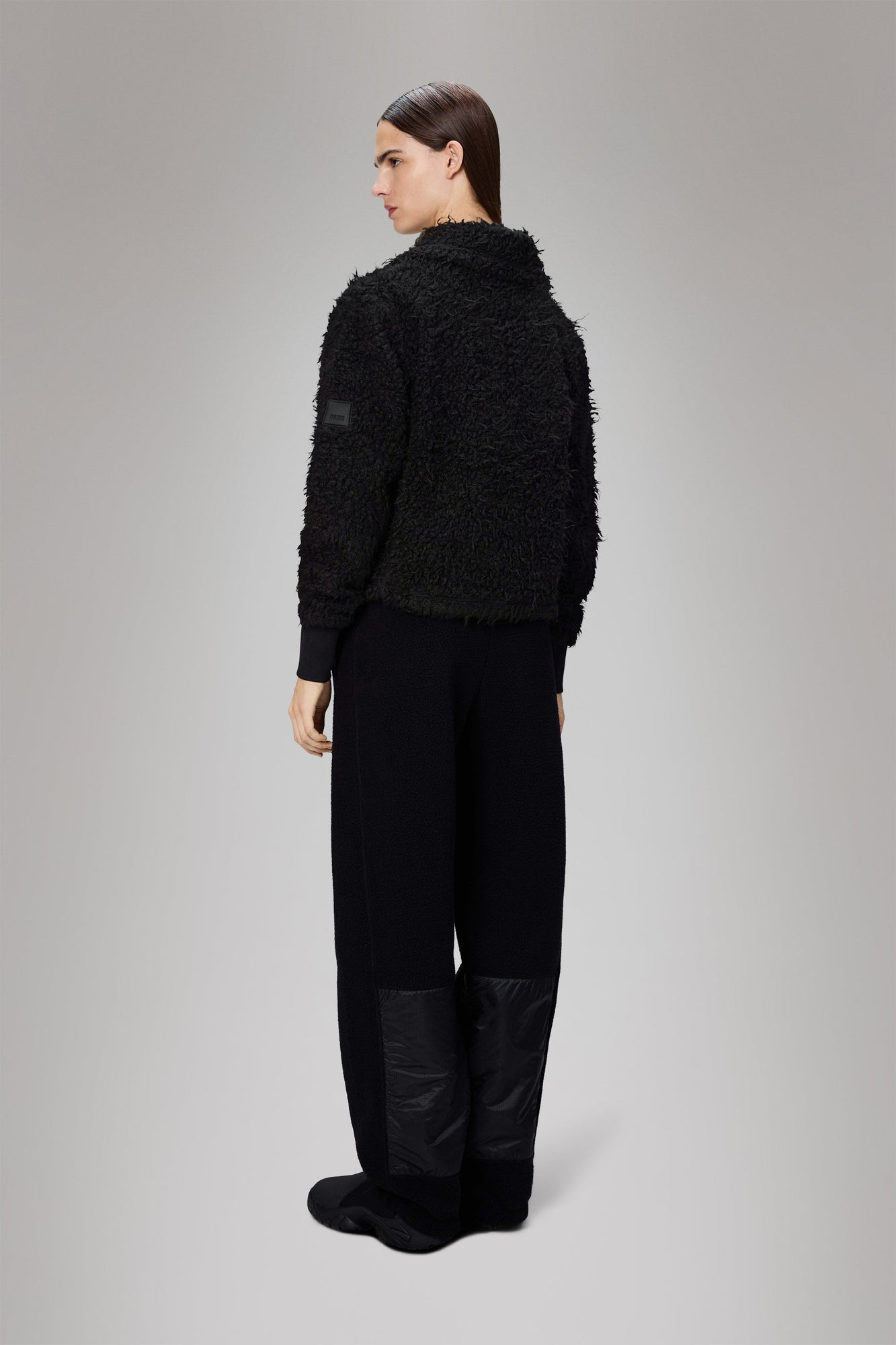 Rains Trikala Vision Fleece W Jacket Black Jacket