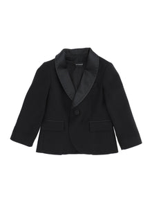 Boys | Smoking Jacket | Black