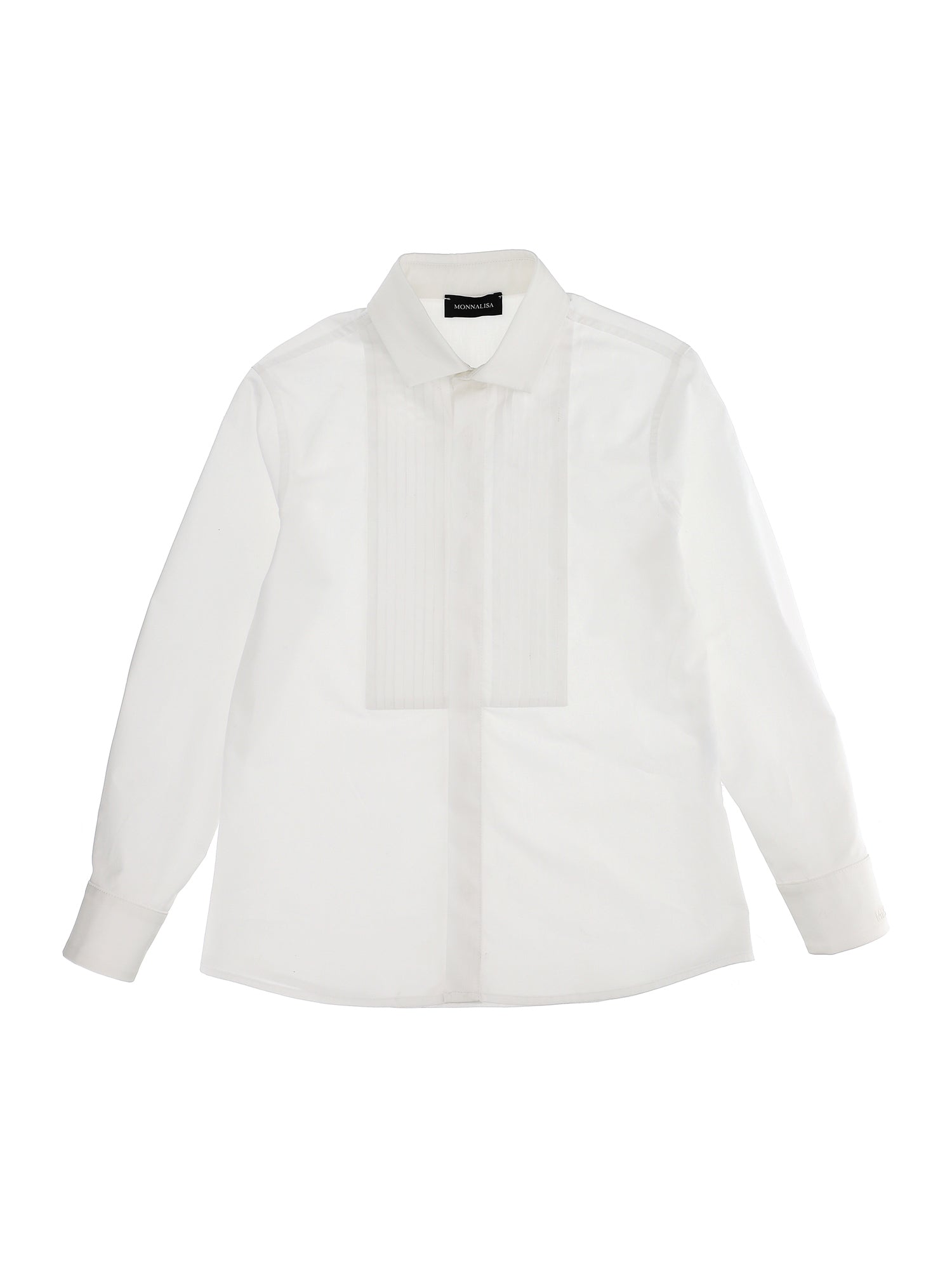 Boys | Tuxedo Shirt | White